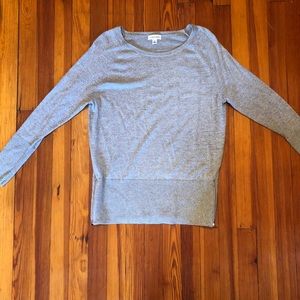 Calvin Klein Grey Sparkle Knit Sweater Medium